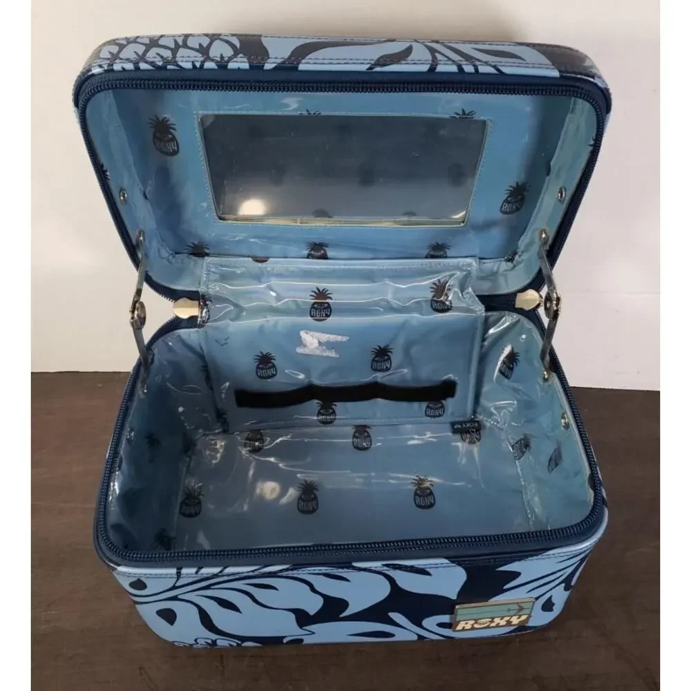 15 ROXY EUC VINTAGE MAKEUP TRAVEL CASE